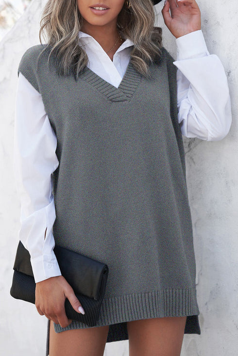 Knit Vest Pullover Sweater